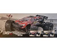 RC Buggy S-Idee 9116 Monster truck 1:12 con 2,4 GHz 40 km/h veloce, rosso