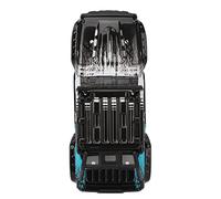 RC Car Body Shell Cover, Remote Control Car Body Accessory, Accurate Fit PVC Shell with Realistic Print for SCY 16103PRO 1/16 RC Car, Durable Impact Resistant Replacement Body (Blu)