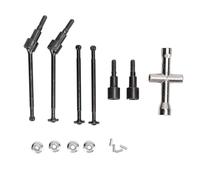 RC Car Drive Shaft 16101 16102 16210 | Steel Front Rear Replacement | Enhanced Stability & Output Transfer | off - Road/Racing Compatible