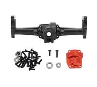 RC Car Front Axle Housing High Strength Aluminum Alloy Superior Stability Durable Upgrade Part for HOBBYPLUS 1/18 4WD CP18P Remote Control Vehicle (Black)