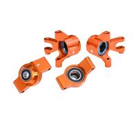 Rc Car Fuso Snodo Per Traxxas Per Mini Per Maxx Per Xrt Per Slash Per Rally Gpm 7075 Lega Blocchi Sterzo Anteriori Mozzi Posteriori Grande Cuscinetto Parti Automobili RC(Orange)