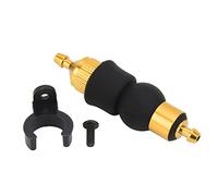 RC Car Manual Oil Pump, Methanol Engine Hand Oil Pump, Universal Fuel Primer for 1/8 1/10 Scale RC Off Road Vehicles, Aluminum Alloy with Rubber Bulb, Replacement for HSP (Oro)