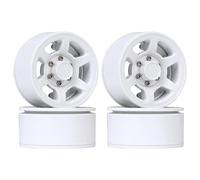 Rc Car Pneumatici Compatibile Con Axial 90069 D90 TF2 Per Tamiya CC01 LC70 Per MST Per JIMNY 4 Pezzi In Plastica 1.55 "Beadlock Wheel Rim Per 1/10 RC Crawler Car(Color1)