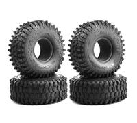 Rc Car Pneumatici Compatibile Con Axial Per SCX10 RR10 Per Wraith KM5 Off-Road In Gomma Per Ruote Da Fuoristrada 1/10 RC Per Rock Crawler 4 Pezzi 130x46mm 2.2" Pneumatici