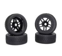 Rc Car Pneumatici Compatibile Con HG Per FS 4 Pezzi 1:8 Off-Road Pneumatico Neve Cross-country Per Racing Pneumatico Aggiornamento Parti Accessori
