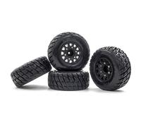 Rc Car Pneumatici Compatibile Con Traxxas Per Arrma Per HSP Per Tamiya Per HPI 1/8 1/10 RC Car 4 Pezzi Short Course Truck Pneumatico Pneumatico Ruota 12&14&17Mm Esagonale