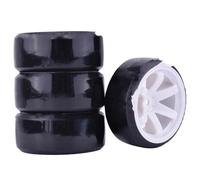 Rc Car Pneumatici Compatibile Con Traxxas Per D4 Per HSP Per HPI Per Tamiya 4PCS 1/10 RC Drift On-road Ruota Modello Duro Pneumatico Alla Deriva Accessori Auto(Color2)