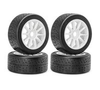 Rc Car Pneumatici Per ARRMA Per Infraction 6S F1 Per LIMITLESS Per FELONY Fireteam Per Racing 1/8 1/7 Ruote Pneumatico Su Per Strada Modificato Sostituzione Sostituire(White)