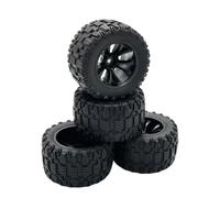 Rc Car Pneumatici Per SCY 16101 16102 16103 Per MJX Per Hyper Go 14210 16210 1/14 1/16 4PCS 88mm 12mm Hex Pneumatici Gomma Ruote RC Monster Truck Aggiornamento