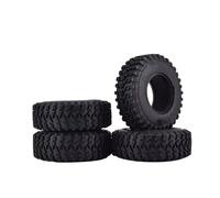 RC Car Pneumatico Ruota Compatibile Con Traxxas Per Redcat Per SCX10 Per AXIAL TF2 1/10 Ricambi Per Auto RC Crawler 4 Pneumatici In Gomma AUSTAR AX-8020 Da 1,9 Pollici E 105 Mm