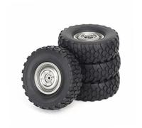 RC Car Pneumatico Ruota Compatible Avec MN D90 Pour MN98 Pour MN99S Pour WPL C14 C24 C34 B14 B24 Pour LDRC P06 Pièces De Voiture Télécommandée Accessoires 4 Roues À Pneus Souples De 72 Mm