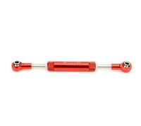 RC Car Servos Pull Rod | Aluminum Alloy Adjustable Steering Lever for SCX10 D90 1/10 Scale | CNC Machined Sturdy Upgrade/Crawler Stability Enhancement/Simple Installation (90-95mm)