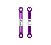 RC Car Upgrade Per MJX H16 16207 16208 16209 16210 1/16 RC Car Upgrades Parts Accessories 2 Pezzi Barra Dello Sterzo Anteriore In Metallo Collegamenti Dello Sterzo Ricambi RC(Purple)
