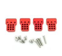 RC Car Upgrade Per MN D90 D91 MN99S 1/12 RC Car Upgrade Parts Accessori Supporto Ammortizzatore Regolabile In Metallo Estensione Per Sedile RC Ricambi(Red)
