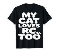 RC Cars Divertente Gatto Maglietta
