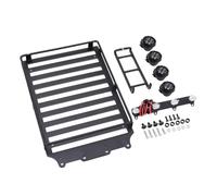 RC Cingolato Telaio Per Trx4m Per Bronco Per Defender AX-8560 1/18 Portapacchi In Metallo Con 4 Faretti Tetto E Portapacchi Con Sostituzione E Riparazione Auto Cingolate RC