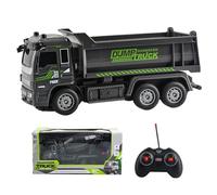 RC Crane, Auto Da Costruzione Meccanica Elettrica | Escavatore E Livello Di Telecomando, Giocattolo 'automobile Di Ingegneria per Gli Adulti Camion A Cassone RC con Effetti Sonori