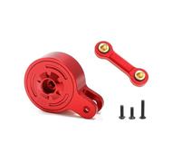 RC Crawler Componenti Per Arrma BIG Per Rock Per Granite Per Kraton Per Outcast Per Senton Per Mojave Per Typhon 1/8 1/10 Metallo Servo Saver Fisso(Red,23T)