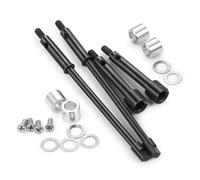 RC Crawler Componenti Per Axial Per SCX24 1/24 Anteriore Posteriore CVD Albero Motore + 4mm Assi In Acciaio Pesi In Ottone Allargare Mozzo Ruota Set Parti Di Aggiornamento(1set CVD)