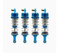 RC Crawler Componenti Per MJX 7303 7304 1/7 RC Auto Parti Aggiornamento Ammortizzatori Anteriori Posteriori Metallo Polmone Aria Pressione Dell'olio Controllo Remoto(Blue)