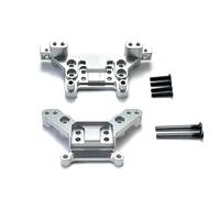 RC Crawler Componenti Per MJX Per Hyper GO 16207 16208 16209 16210 H16BM H16GT H16DR H16 1/16 RC Auto Aggiornamenti Parte Anteriore Ammortizzatori Posteriori Torre(Silver)