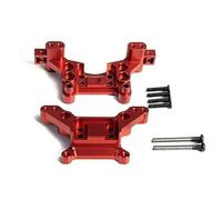 RC Crawler Componenti Per MJX Per Hyper GO 16207 16208 16209 16210 H16BM H16GT H16DR H16 1/16 RC Auto Aggiornamenti Parte Anteriore Ammortizzatori Posteriori Torre(Red)