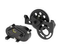 RC Crawler Componenti Per Sherpa Scale RC Chassis Comp Costruisce Parti Auto Overdrive Caso Trasferimento Motore Avanti Set 56T Delrin Spur Gear(Black)