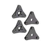 RC Crawler Componenti Per Tamiya Per Hotshot II The Bigwig 2017 1/10 RC Auto Parti Aggiornamento Per Corsa Mozzo Ruota Alluminio Montaggio Esagonale Accessori(Black)