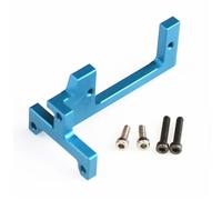 RC Crawler Componenti Per Tamiya Per Scania Per MAN Per Benz Per Actros 1/14 Cambio In Metallo Staffa Sterzo Servo Mount RC Camion Rimorchio Parti Di Automobili(Blue)