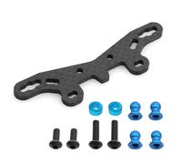 RC Crawler Componenti Per Tamiya TT02S TT02SR Per TT-02 Type-S Type-SR 1/10 Piastra Torre Ammortizzatori Anteriore E Posteriore In Fibra Di Carbonio Parti Di Aggiornamento Auto RC