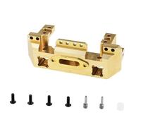 RC Crawler Componenti Per Traxxas Per TRX-4 1/10 RC Auto Parti Aggiornamento Multifunzionale Alluminio Paraurti Anteriore Montaggio Servo Verricello Ottone Decorativo