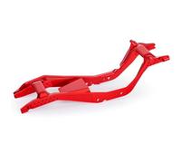 RC Crawler Componenti Per Wrangler Per Jlu 4X4 1/30 Telaio Lega Alluminio Rotaie Rc Auto Crawler Scx30 Parti Aggiornamento Decorativo Ricambio(Red)
