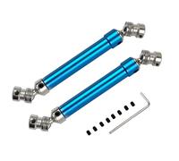 RC Crawler Parti Per AXIAL Per SCX10 AX10 D90 TF2 Per HSP 1/10 2 Pezzi In Metallo CVD 112-152 Mm Rive Giunto Albero RC Ricambi Auto(Blue)
