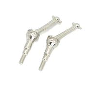 RC Crawler Parti Per Hyper Go Per MJX 14301 14302 14303 1/14 2 Pezzi Albero Di Trasmissione Anteriore Posteriore Metallo CVD Dog Bone RC Accessori Per L'aggiornamento Dell'auto(Silver)