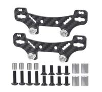 RC Crawler Parti Per Tamiya Per TT02 TT02D TT02R TT02T 1/10 In Fibra Di Carbonio Ammortizzatore Anteriore Posteriore Supporto RC Auto Parti Di Aggiornamento
