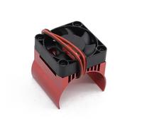 RC Crawler Parti Per Traxxas Per Kraton Per Talion Per Typhon Per E-Revo Per E-Maxx Per Summit Per Arrma 1/10 1/8 42mm Motore Ventola Raffreddamento Dissipatore Calore Auto RC(Red)