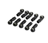 RC Crawler Ricambi Per 1/8 1/10 10 Pezzi M4 In Plastica Con Tirante Di Collegamento A Spinta Giunto Terminale Testa Sferica Supporto Camion RC Accessori Auto Per Buggy Crawler(Type D)