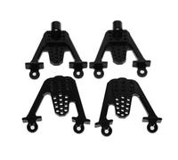 RC Crawler Ricambi Per Axial Per Scx10 1/10 4 Pezzi Supporto Ammortizzatore Anteriore Posteriore In Alluminio Ammortizzatori LIFT RC Car RC Crawler Ammortizzatore Accessori(Black)