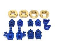 RC Crawler Ricambi Per Mjx H8H Per Yikong YK4082 YK4083 Per Absima CR1.8 Per Yucatan 1/8 Portale Asse Ingranaggi Peso In Ottone Parti Di Aggiornamento Auto RC(Blue)