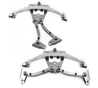 RC Crawler Ricambi Per Tamiya 1/14 Sospensione Posteriore In Acciaio Balestra Molla Set Ganci Sollevamento RC Trattore Rimorchio Camion Modello Auto Parti Aggiornamento