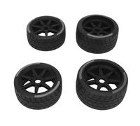 RC Crawler Tires 4Pcs | Enhanced Friction Rubber for Better Grip | 1/8 1/10 Scale Off - Road Tires/Rock Crawling/Rugged Terrain | Thickened Weighted Design