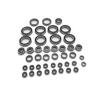 Rc Cuscinetti A Sfere Per Traxxas Per UDR Per Unlimited Per Desert Per Racer 1/7 43 Pezzi Kit Completo Cuscinetti Sfera Acciaio Cromato Auto RC Preingrassata Sigillata In Gomma Nera