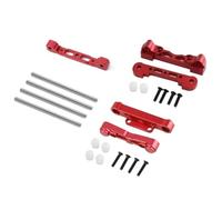 Rc Decora Accessori Per Arrma Per Reato Per Infrazione Per KRATON Per Outcast Per Typhon 6S 1/7 1/8 Codice Braccio Sospensione Anteriore Posteriore Metallo Con Perno Parti(Red)
