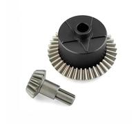 Rc Decora Accessori Per ARRMA Per Senton Kraron 1/10 1 Set Di Ingranaggi Differenziale Anteriore Posteriore In Acciaio Kit Ricambio Accessori Per Auto RC(Black)