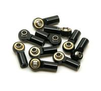 Rc Decora Accessori Per Axial Per Scx10 Per Sakura D4 1/10 Rc Auto 5 10 Pz Alluminio M3 In Senso Orario Filo Testa A Sfera Tirante End Parti Aggiornamento Comune