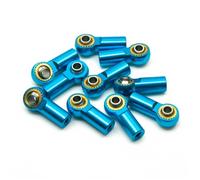 Rc Decora Accessori Per Axial Per Scx10 Per Sakura D4 1/10 Rc Auto 5 10 Pz Alluminio M3 In Senso Orario Filo Testa A Sfera Tirante End Parti Aggiornamento Comune