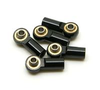 Rc Decora Accessori Per Axial Per Scx10 Per Sakura D4 1/10 Rc Auto 5 10 Pz Alluminio M3 In Senso Orario Filo Testa A Sfera Tirante End Parti Aggiornamento Comune