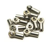Rc Decora Accessori Per Axial Per Scx10 Per Sakura D4 1/10 Rc Auto 5 10 Pz Alluminio M3 In Senso Orario Filo Testa A Sfera Tirante End Parti Aggiornamento Comune