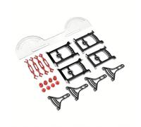 Rc Decora Accessori Per Axial SCX10 Per Capra Per TRX4 Per Yikong 1/10 On ROAD RC Parti Automobili Telaio Configurazione Del Sistema Set Strumenti Misura Chiave Righello(Red,TypeB)