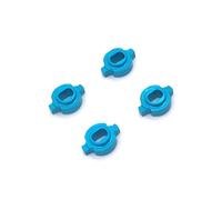 Rc Decora Accessori Per Kyosho Per MINI-Z MR-03 ZERO-Z 1/28 4 Pz Metallo Bond Commutazione Adattatore Mozzo Ruota Cambia Per Per AWD RC Auto